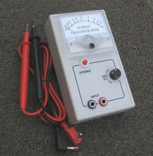Newly listed In circuit Capacitor ESR Meter (New ESR Cap Tester)