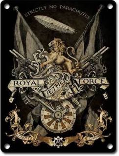 Alchemy Empire Artwork Royal Aether Force Kiln Enameled Steel Plate 