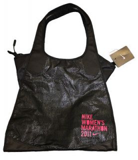 nike marathon womens black satchel beach bag gym bag
