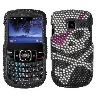 For Pantech Link II 2 Crystal Diamond BLING Hard Case Snap on Phone 