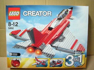 lego creator 5892 sonic boom 3 in 1 sealed from
