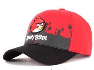 ANGRY BIRDS BASEBALL BALLCAP UNISEX MENS WOMENS CAP HAT TRUCKER RED 