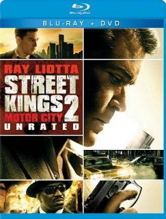 Street Kings 2 Motor City Blu ray DVD, 2011, 2 Disc Set, Unrated 