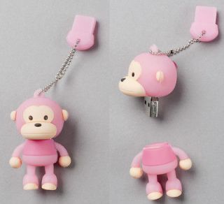 Pink Monkey USB Flash Memory Drive(Stick/Pe​n/Thumb) 16GB