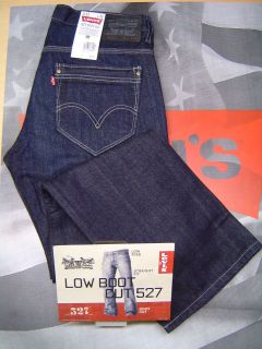 levi s 527 men s boot cut zip fly jeans midnight train more options 