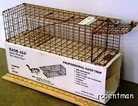 Kage All Live Animal Trap Chipmunk Rat and Weasel cage Trap Assembled 