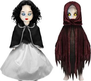 LIVING DEAD DOLLS Scary Tales Snow White & Queen Evil StepMother (set 