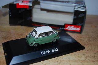 SCHUCO 143 GREEN & CREAM BMW 600 MICRO CAR Superb Detail