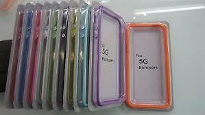 BUMPER CASE FOR IPHONE 5 5G, WITH METAL BUTTONS FREE POST, * CHEAPEST 