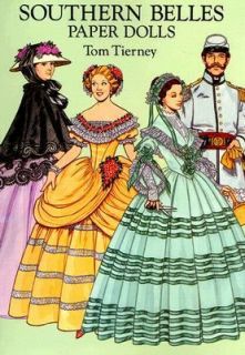Southern Belles Paper Dolls by Tom Tierney 1993, Paperback
