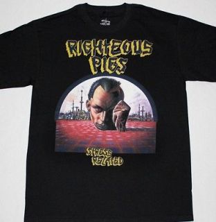 RIGHTEOUS PIGS STRESS RELATED90 GRINDCORE NAPALM DEATH S XXL NEW 