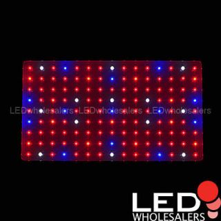   Quad 4 Band Full Spectrum Hydroponic LED Grow Light Panel with 2W LEDs
