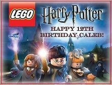 Harry Potter Lego #3 Edible CAKE Icing Image topper frosting birthday 