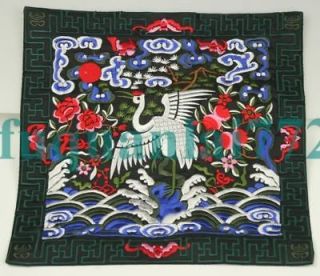 ancient chinese embroidery crane home cupmat placema t from china