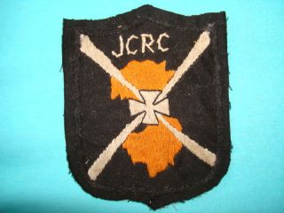 VIETNAM WAR HAND SEWN PATCH, US JOINT CASUALTY RESOLUTION CENTER