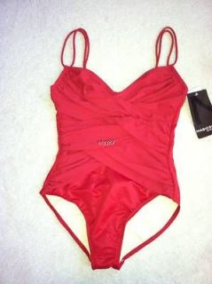 SASSY & FLIRTY RED MAGICSUIT BY MIRACLESUIT SIZE 8 10 12 14 16