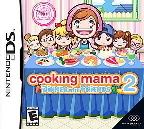Cooking Mama 2 Dinner With Friends (Nintendo DS, 2007)USED