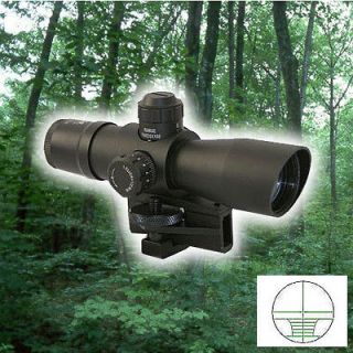 New NcStar 4X32 Matte Black Compact P4 Sniper Scope   STPAQ432G