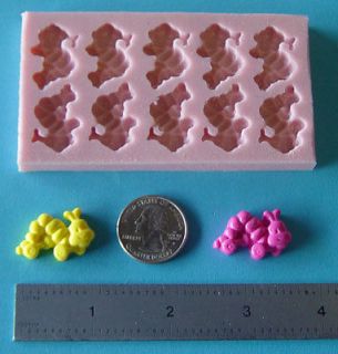 silicone worms 5009 candle soap candy wax food molds time