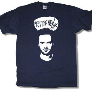 TRIBUTE TO BREAKING BAD T SHIRT   MEET THE NEW COOK JESSE PINKMAN