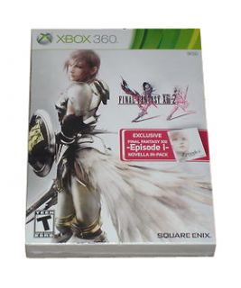 Final Fantasy XIII 2 Novella In Pack Limited Edition Xbox 360, 2012 