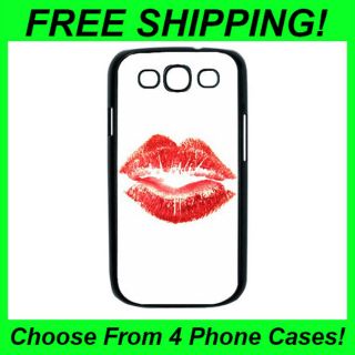 Kiss Lips / Love Design   Samsung S3 i9300, S2 i727 & S3350 Hard Case 