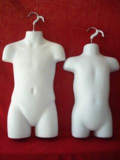 Newly listed A SET of Toddler+Child Mannequin Forms/maniquin manikin