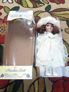 VICTORIAN BEAUTY COLLECTIBLE BISQUE DOLL 12 BISQUE PORCELAIN DOLL