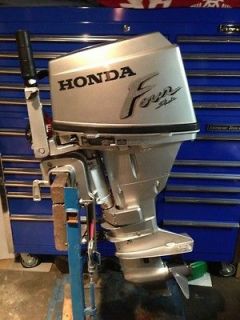   Honda 15 HP 4 Stroke Outboard Motor WATER READY Boat Engine 9.9 20 25