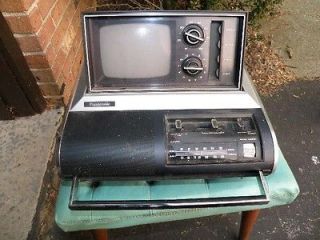 Vintage Panasonic Flip Up Portable Space Age TV Television Model TR 