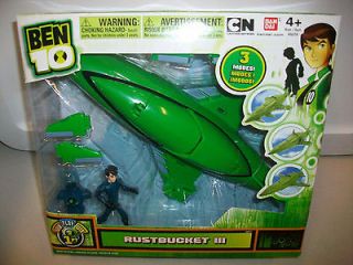 Ben 10 Ultimate Alien Vehicle with Kevin Rustbucket III MISB MIB NEW