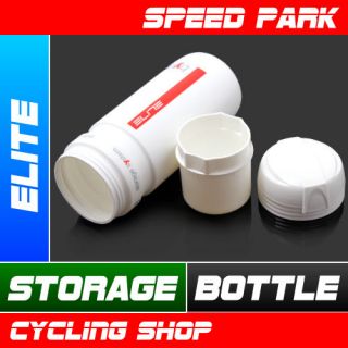 NEW Elite Byasi Storage Bottle / Tool Box   White 550 ml capacity