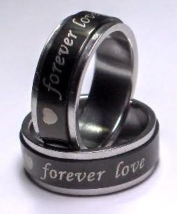 forever love spinner stainless steel size 9 10 11 time
