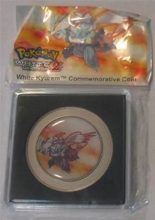Brand New Factory Sealed White Kyurem Commemorative Coin from Pokemon 