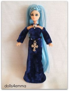 Handmade Fashion Medieval Gown Belt and Jewelry for DAWN DOLL & Pippa 