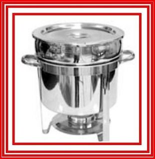 Stainless Steel Soup Food Chafing Dish Chafer Warmer 11 QT Catering 