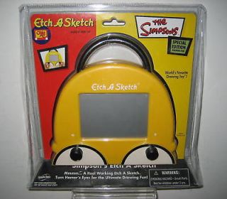 the simpsons homer etch a sketch special edition new time