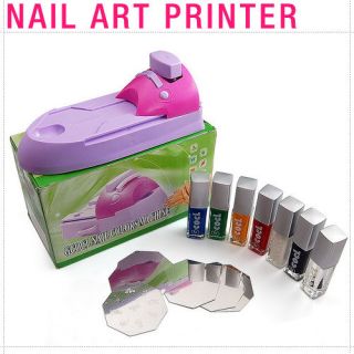 Nail Art Drawing Polish Stamper Printer Machine Nail Stamping Printing 
