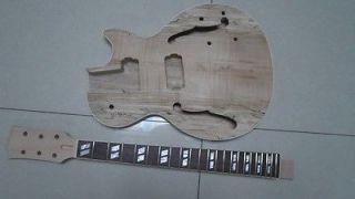 unfinished electric guitar body with neck from china time left