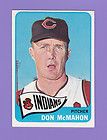1965 topps don mcmahon 317 indians exmt+ nm 1317 buy
