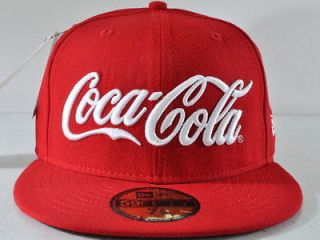coca cola new era coca cola red white 59fifty fitted cap