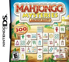 Mahjongg Mysteries Ancient Egypt Nintendo DS, 2010