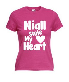 Niall (Horan) Stole My Heart Funny Ladies T Shirt Inspired by One 