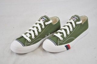 PRO KEDS ROYAL LO CANVAS OLIVE WHITE PMC32420 VINTAGE STYLE SNEAKER 