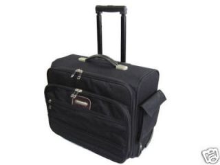   Carrier Rolling Carry Case Computer Notebook Bag Briefcase w/Wheels
