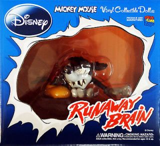 Medicom VCD 63 Disney Mickey Mouse Runaway Brain Vinyl Figure
