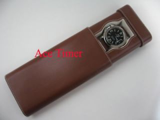 watch brown travel case fits 44mm 45mm 47mm panerai