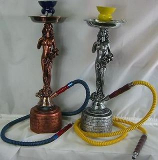 18 artistic lady hookah smoking pipe bronze returns accepted within 14 
