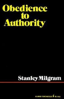 Obedience to Authority by Stanley Milgram 1983, Paperback