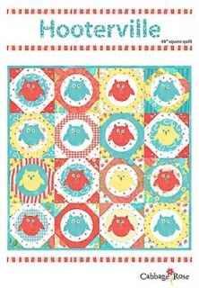 hooterville owl quilt pattern cabbage rose children 